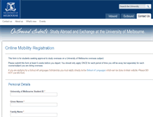 Tablet Screenshot of mobilityscholarship.com